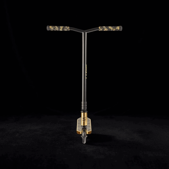 SKITT Freestyle koloběžka ICON Gold animace